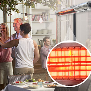 Infrared Heater, remote